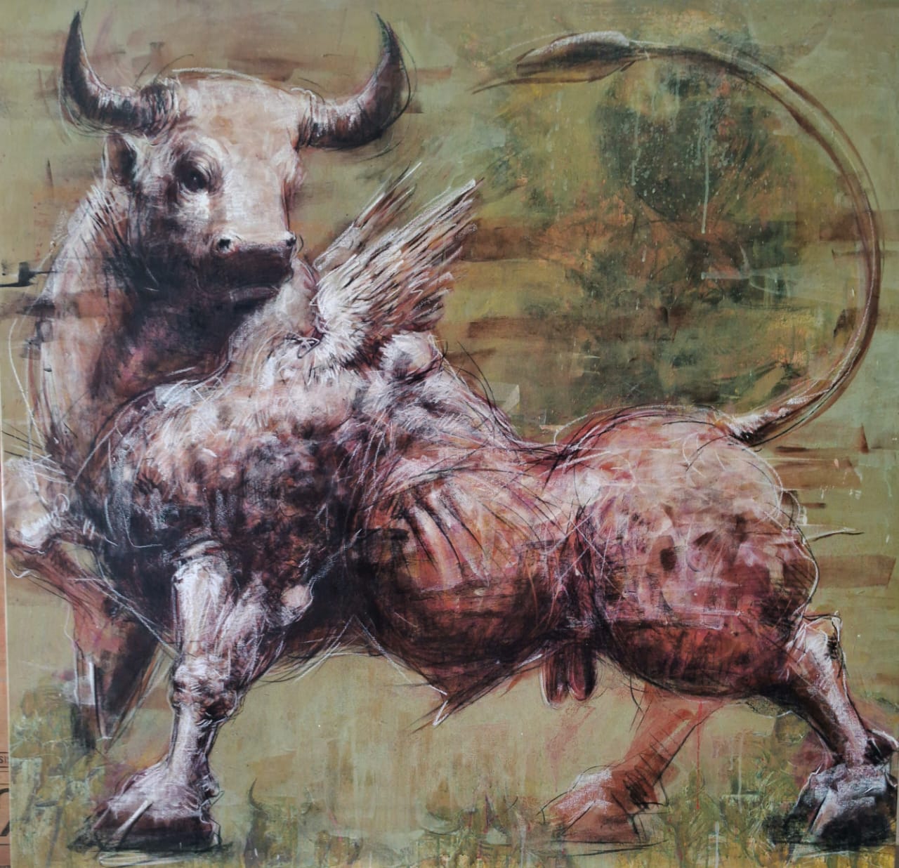 Bull Form In Space SB32