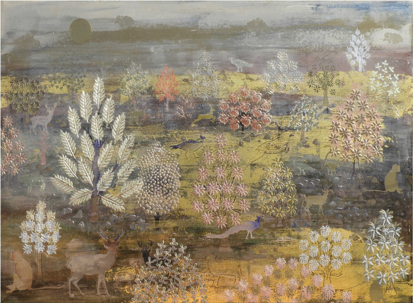 Indian Modern Pichwai - 7E HP13