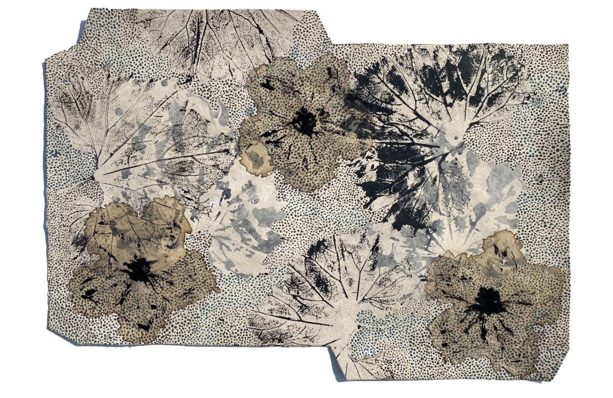 Flowers And Leaves Inside The Envelope SKS04