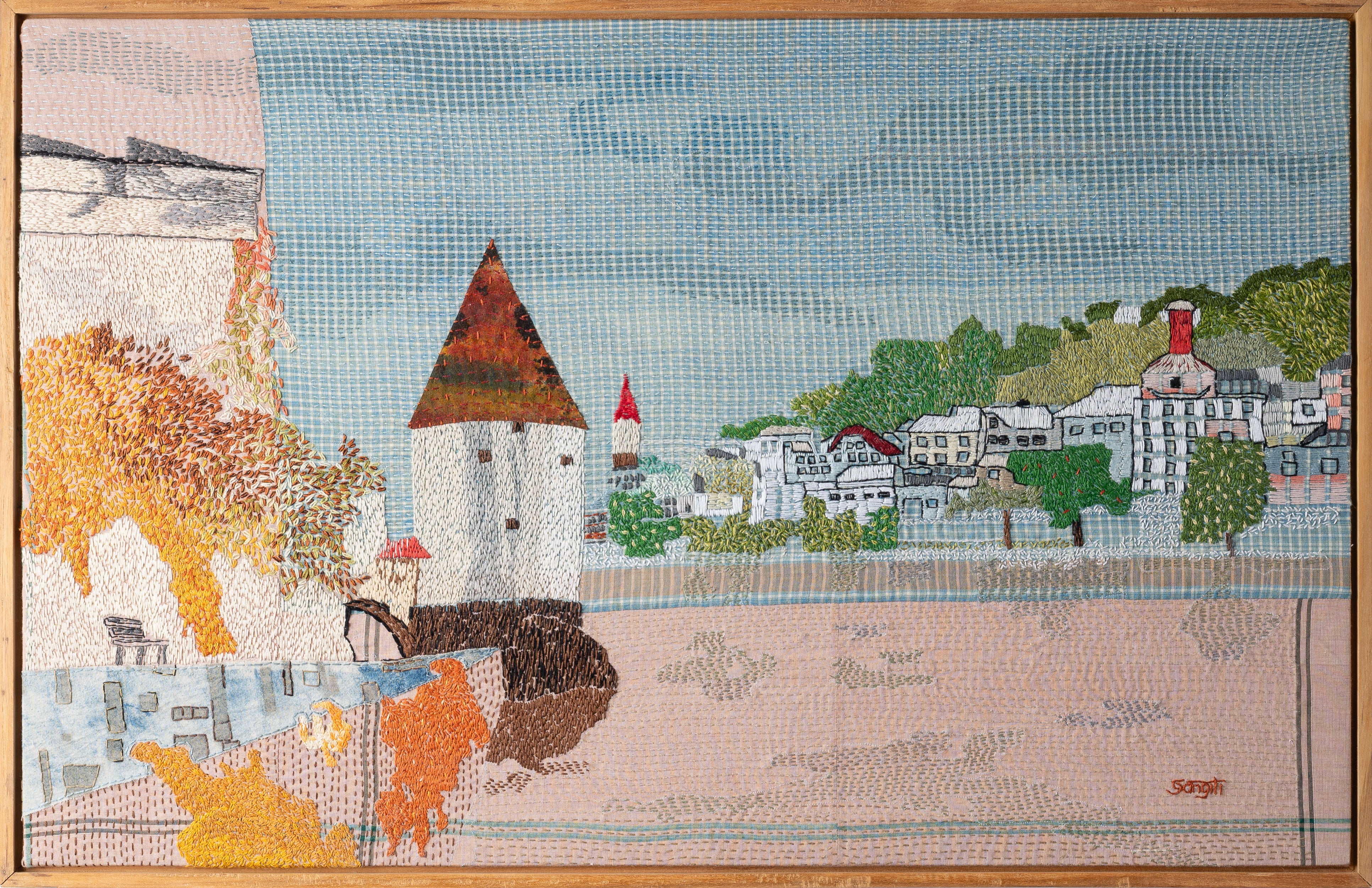 Passau River Scape SK02